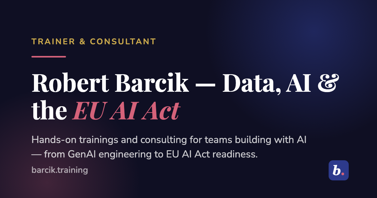 Screenshot of barcik.training